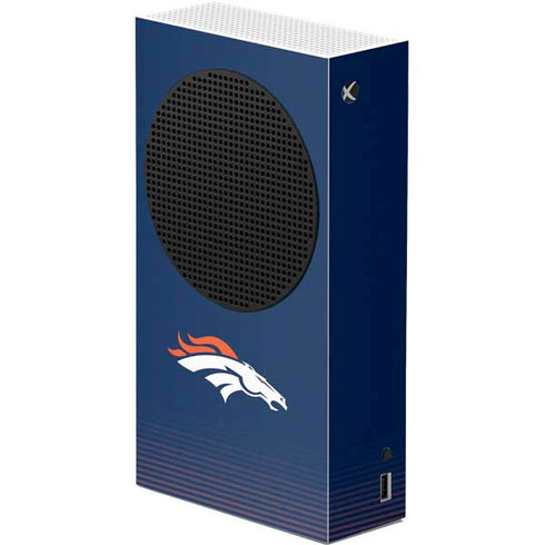 NFL Denver Broncos Breakaway Xbox Series S Console Skin